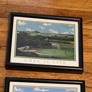 Two 8 x 10 Scenic Golf Pictures